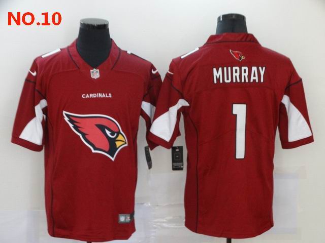  Men's Arizona Cardinals #1 Kyler Murray Jersey NO.10;
